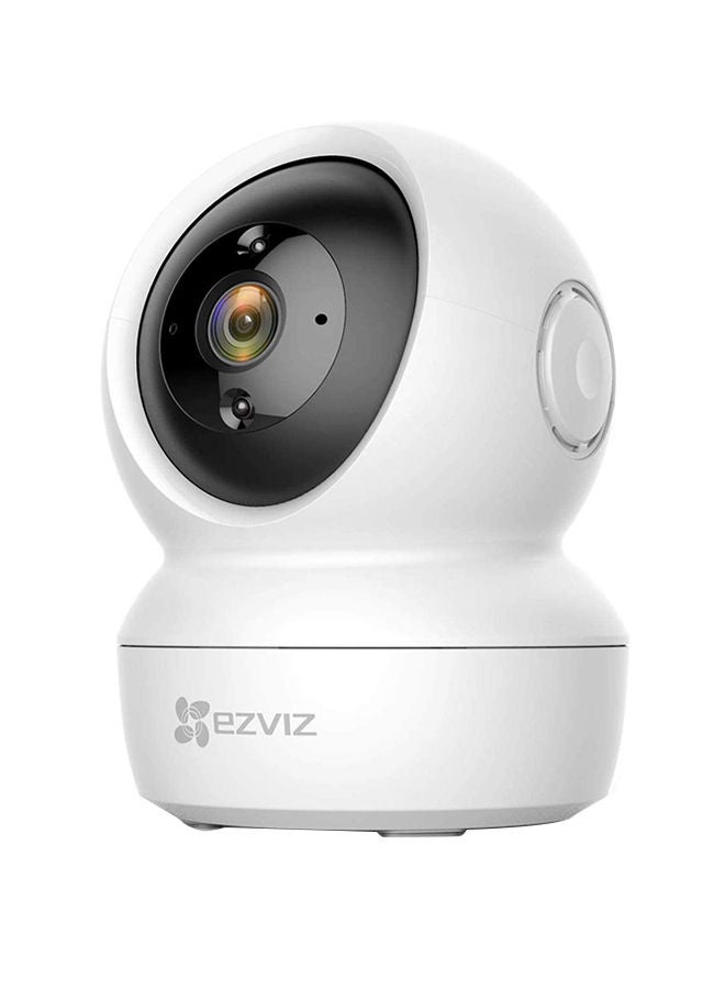 EZVIZ C6N Security Camera, 2K, 3MP, Indoor Camera, Baby Monitor, Wi-Fi Camera For Home With Smart Motion Tracking, Excellent mage, 8X Digital Zoom, Night Vision, Two-way Audio, H_265, Works With Alexa - C6N 3MP White - Image 1