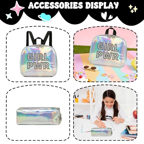 Meetbelify Rolling Backpack for Girls Backpack with Wheels for Elementary Student Kids Carry on Bag with Lunch Box Pencil Case for Girls Ages 6-8 Years Old - Image 5