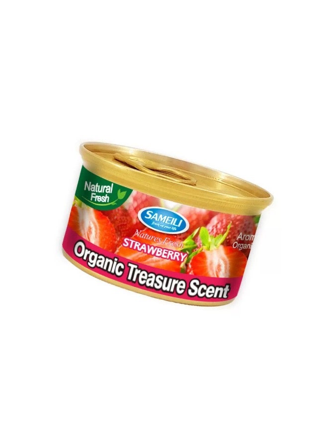 ساميلي [عبوة من 3 قطع] معطر جو طبيعي للسيارة بنكهة الفراولة - Image 1