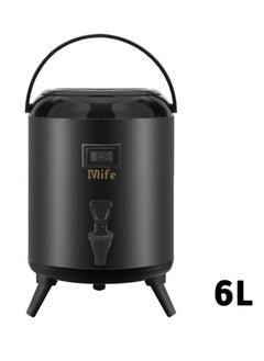 IVlife Coffee Hot and Cold dispenser with thermometer black 6L  - Image 1