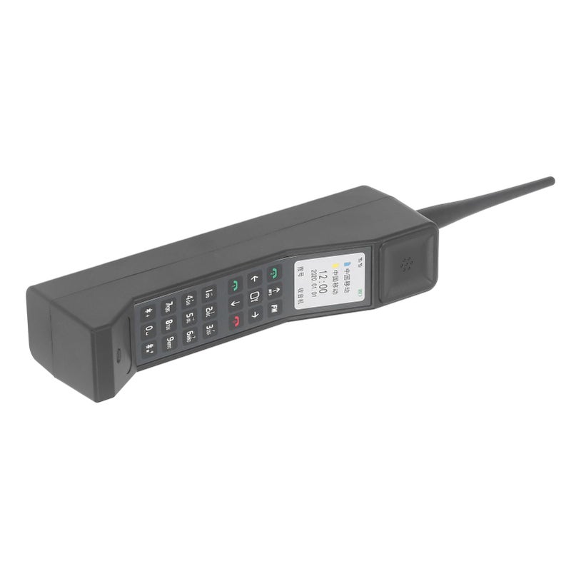 Vintage Retro Mobile Phone Replica Black For Home Decor Nostalgic Photo Prop - Image 5