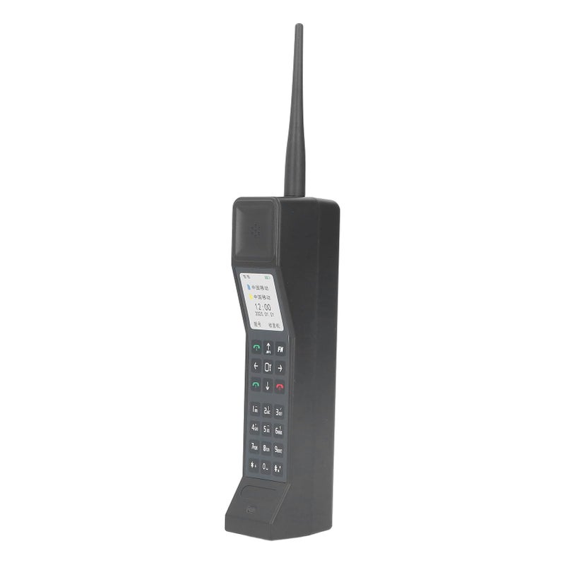 Vintage Retro Mobile Phone Replica Black For Home Decor Nostalgic Photo Prop - Image 2
