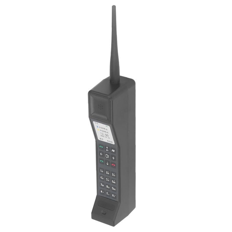 Vintage Retro Mobile Phone Replica Black For Home Decor Nostalgic Photo Prop - Image 3