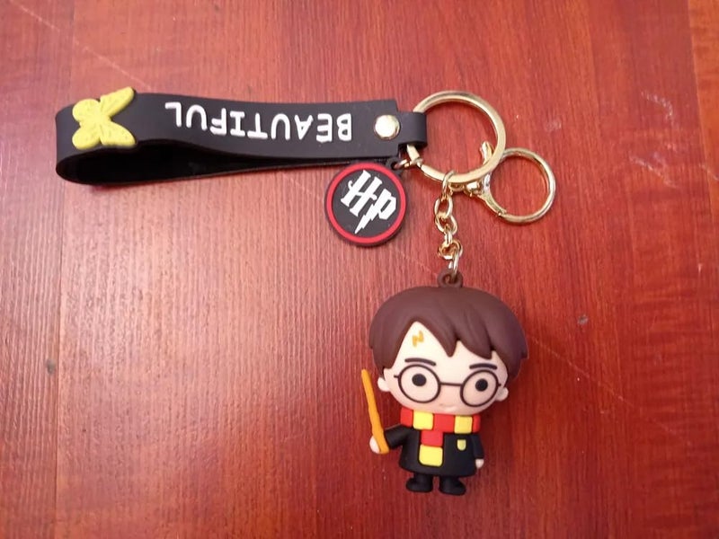 FowWelt Cartoon Characters Keychain for Girls Boys, Cute Silicon Keychains Accessories Keyring Key Purse Backpack Car Charms for Kids Gifts - Image 4