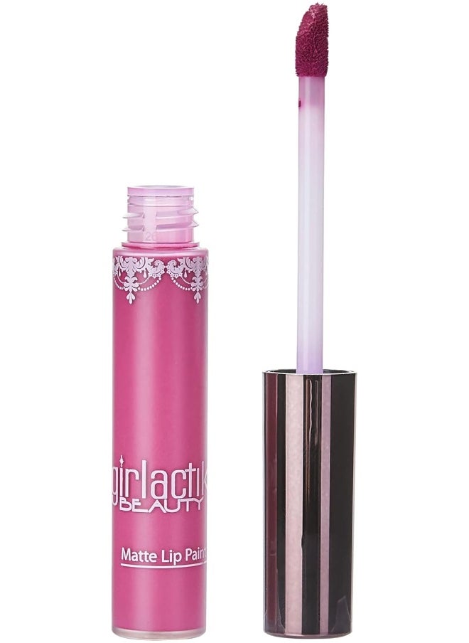 girlactik Liquid Lipstick. Stay All Day Creamy & Waterproof Matte Liquid Lipstick. Moisturizing & Hydrating, Smudge Proof, For Dry Lips - Luxe  - Image 3