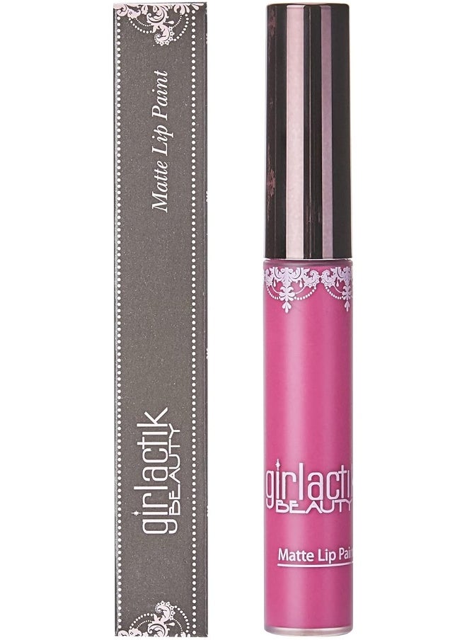 girlactik Liquid Lipstick. Stay All Day Creamy & Waterproof Matte Liquid Lipstick. Moisturizing & Hydrating, Smudge Proof, For Dry Lips - Luxe  - Image 4