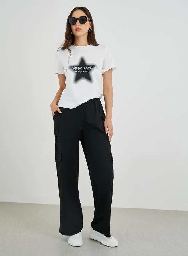 Take Two Take Two Graphic Print Short Sleeve T-Shirt