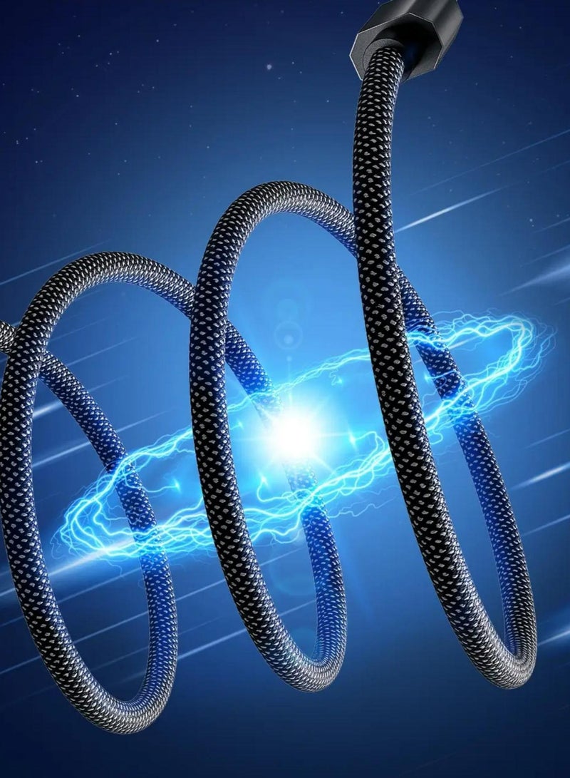 Super strong magnetic USB/type-c, 65W fast charging, magnetic weaving, portable storage, efficient office with a transmission rate of up to 480m. - Image 3