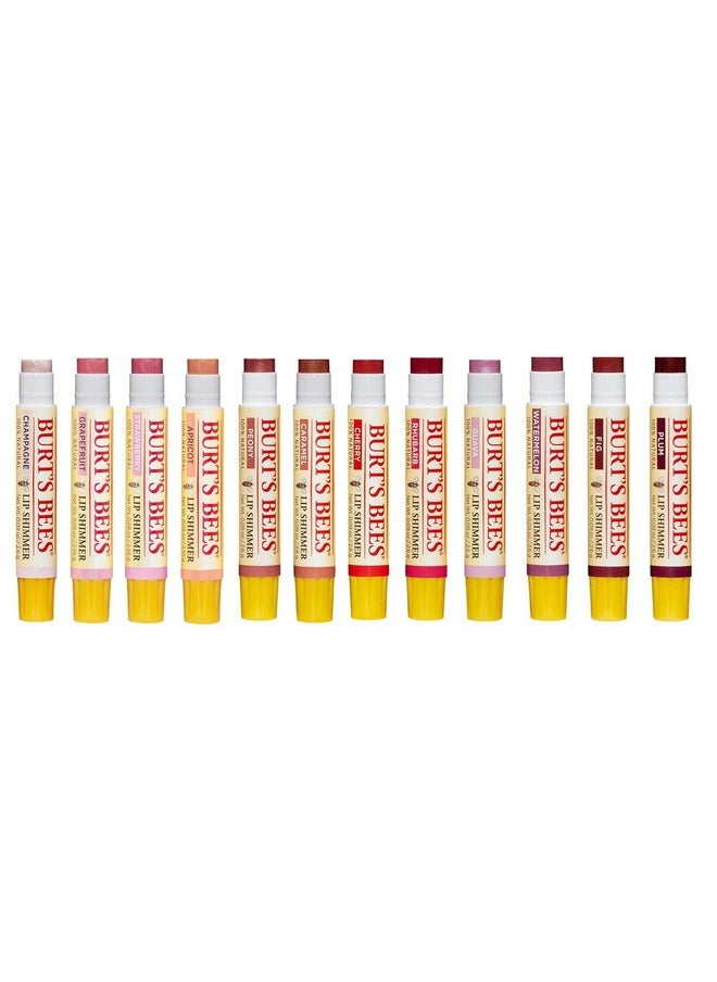 Burts Bees Lip Shimmer, Fig, 0.09 Oz  - Image 3