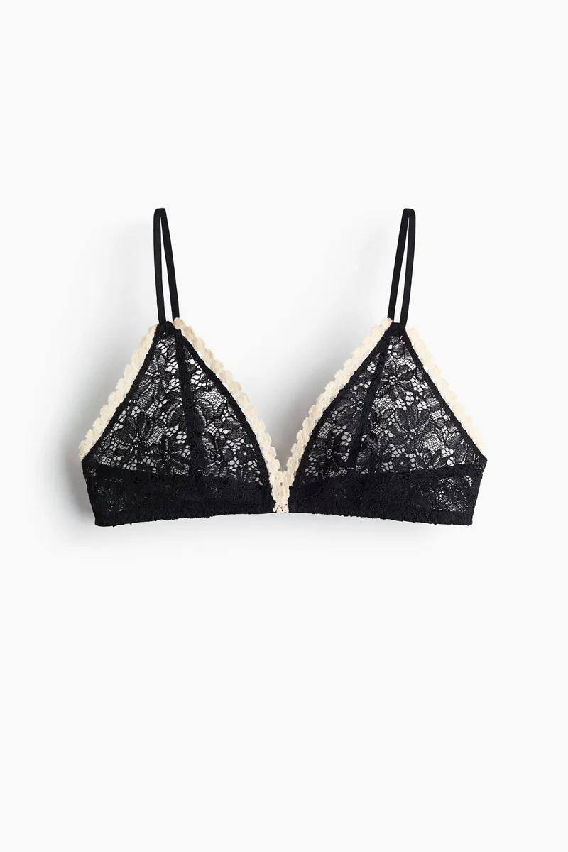 H&M Soft lace bra