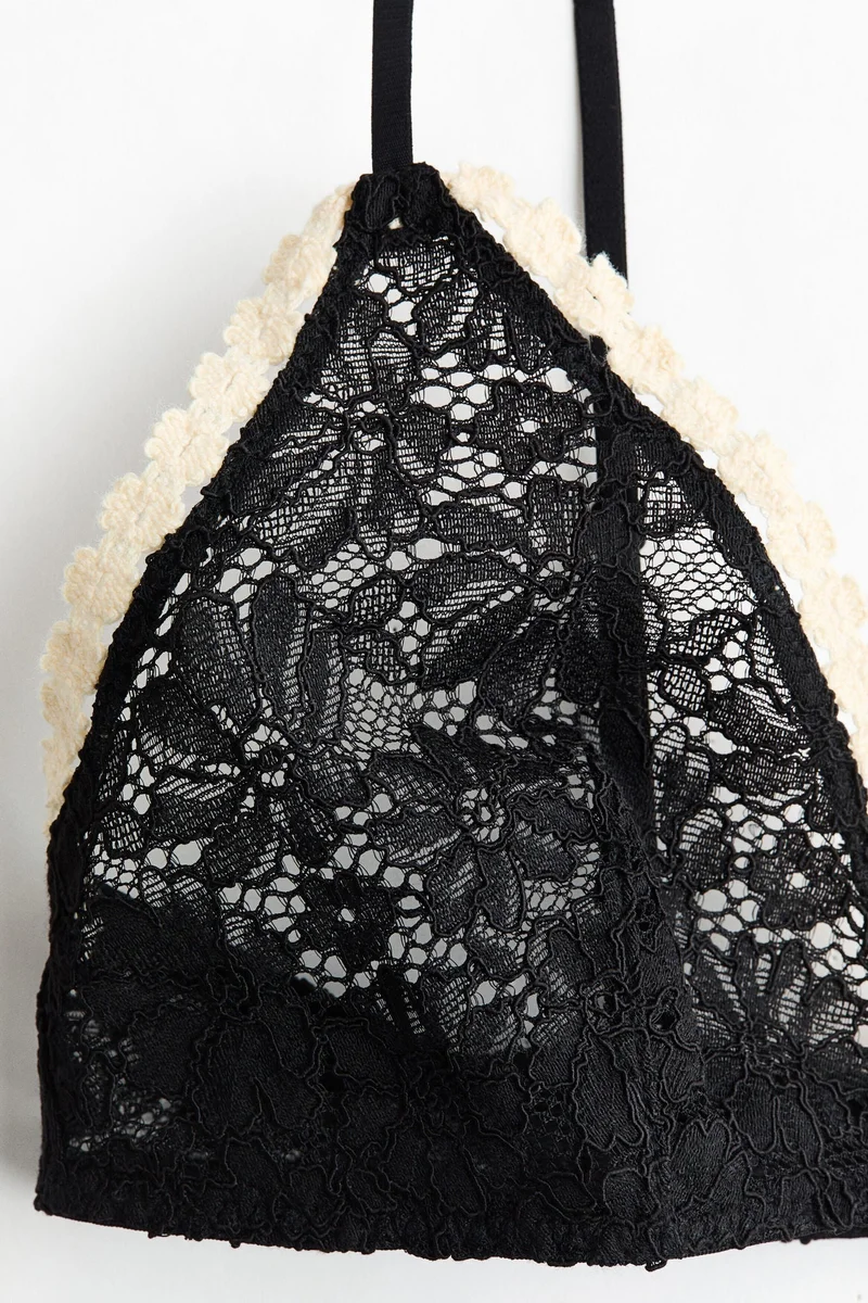 H&M Soft lace bra