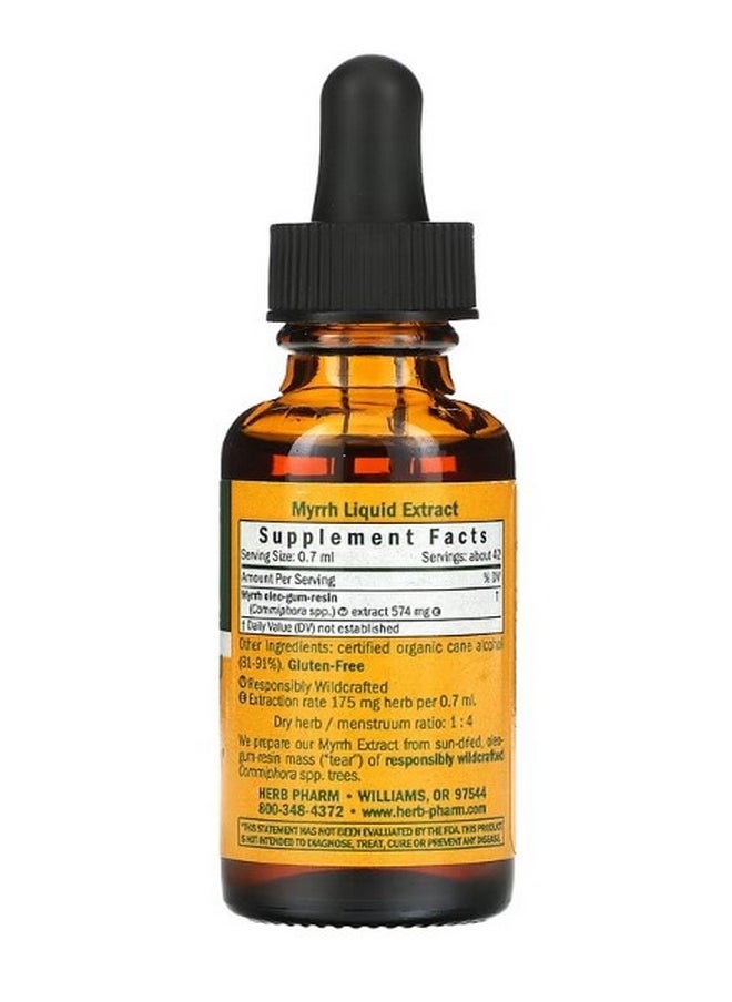 HERB PHARM - Myrrh 1 fl oz 30 ml - Image 1