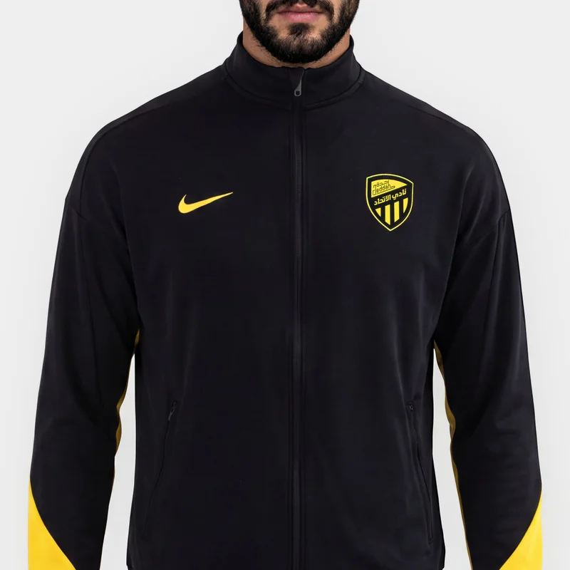Nike Black Men's Al-Ittihad Academy Pro Football Track Jacket for Men | Best Price UAE