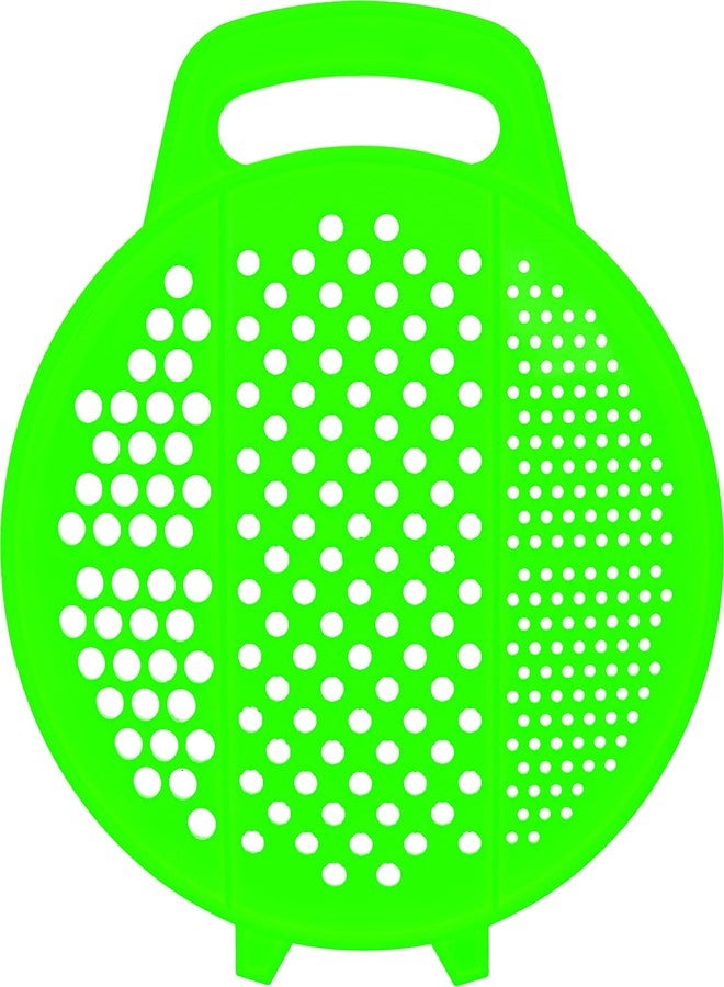 أوف إكس دي دي مبشرة بلاستيكية مسطحة - مبشرة جبن يدوية مقاومة للصدأ - مبشرة زنجبيل بمقبض جانبي - Image 1