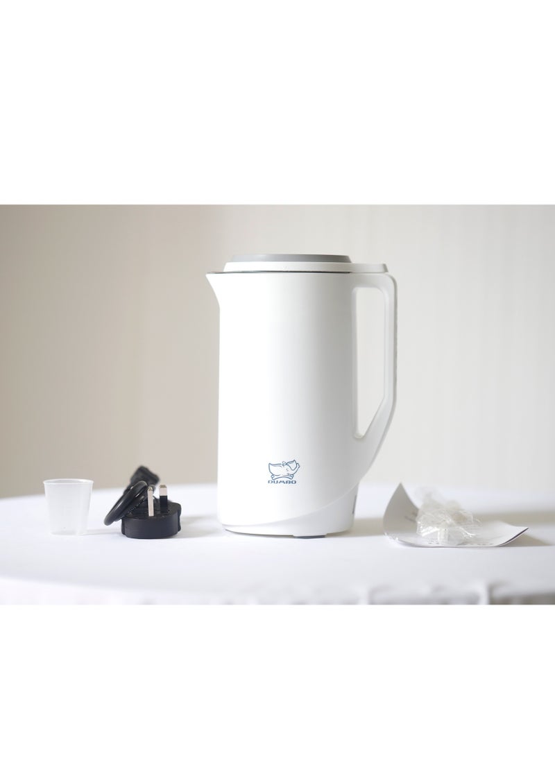 DUMBO - Electric Wall-breaking Cooking Soymilk Machine Juicer Food Mixer Grinder Blender 400ml 400W DB-03 White - Image 1