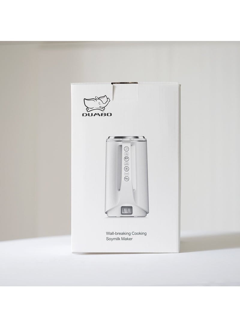 DUMBO - Electric Wall-breaking Cooking Soymilk Machine Juicer Food Mixer Grinder Blender 400ml 400W DB-03 White - Image 1