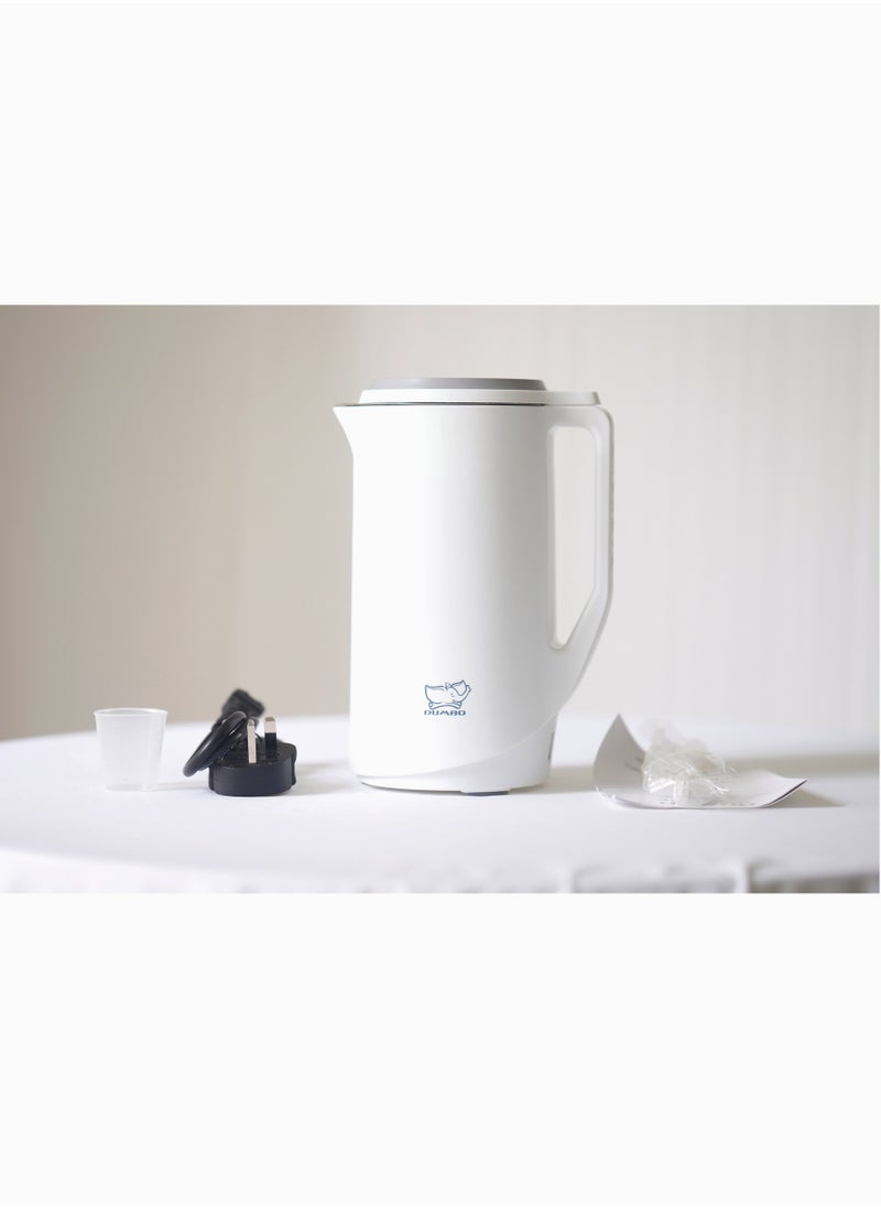 DUMBO - Electric Wall-breaking Cooking Soymilk Machine Juicer Food Mixer Grinder Blender 400ml 400W DB-03 White - Image 1