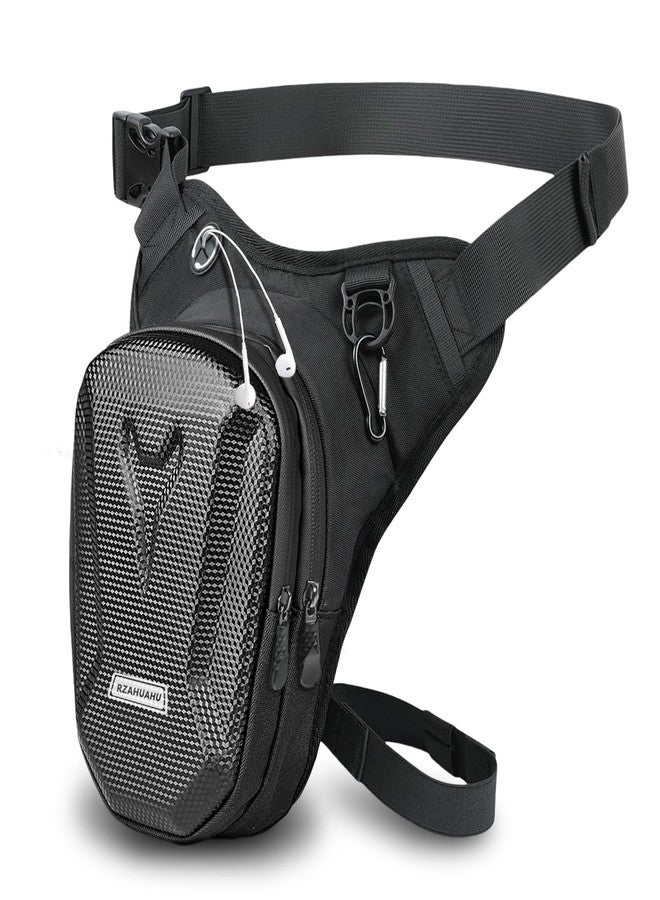 flintronic Motorcycle Leg Bag, Thigh Bag, Motorcycle Cycling Drop Leg Bag, with Headphone Jack, Waterproof Multi-Function Leg Fanny Pack for Men Women Cycling Running Traveling and Fishing - Image 1