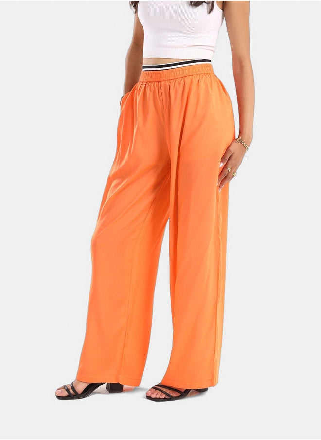 Clue Color Block Wide Leg Pant  - Image 2
