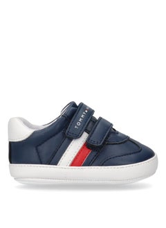 TOMMY HILFIGER Infant Stripe Low Top Velcro Sneakers  - Image 2