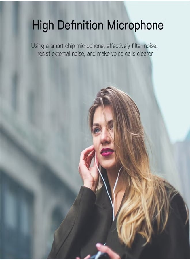 Yesido USB-C Headphones for iPhone 16/15, Galaxy S23/S22/S21 iPad Pro, Pixel 7/6 – HiFi Stereo Earbuds with Microphone & Volume Control, Type-C Earphones for Crystal Clear Sound & Hands-Free Calls - Image 4