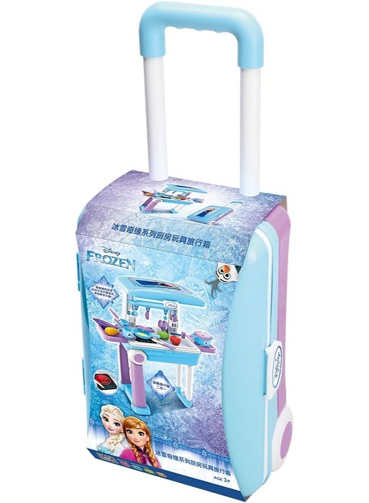 Frozen Elsa Kitchen Travel Set – Portable Playset with Accessories for Girls - Image 2