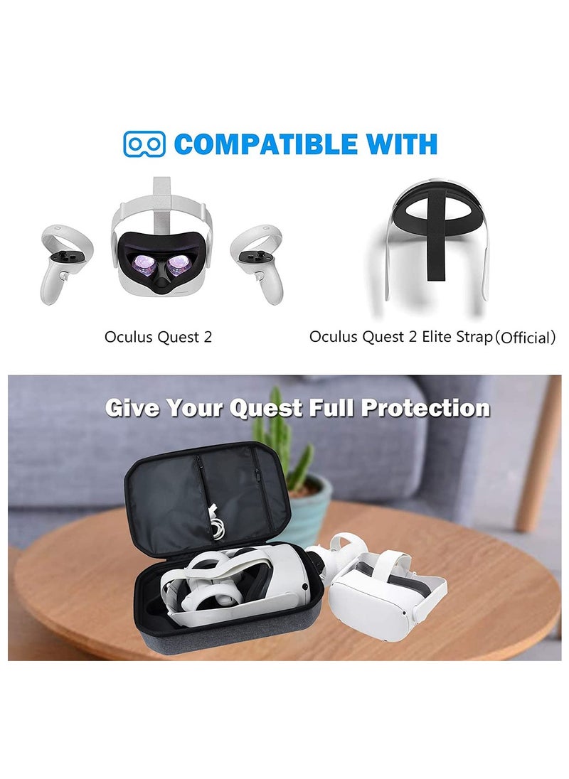 Sharpdo - Oculus Quest 2 Carrying Case Storage Bag Dustproof and Drop-proof for Oculus Quest 2 VR Headset - Image 1