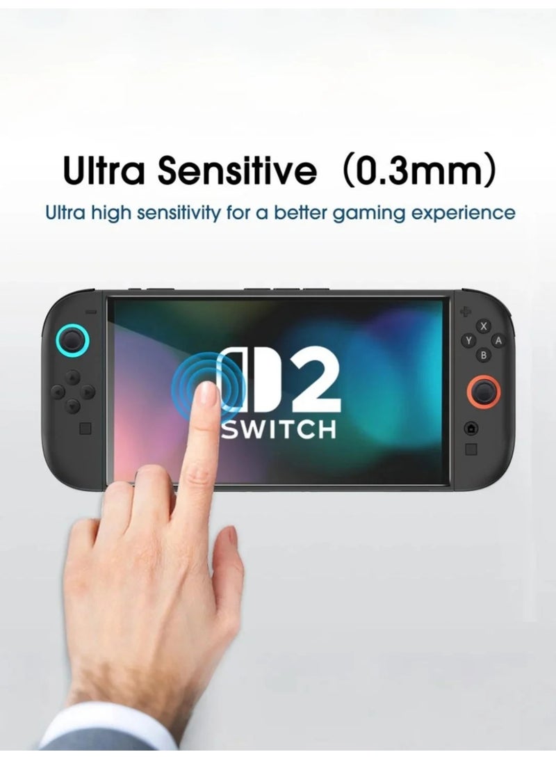TSYO Tempered Glass Screen Protector for Nintendo Switch 2  7.9" Ultra thin bubble free [2PCS] - Image 4