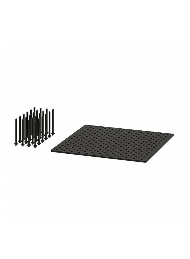 Zaboon Pegboard drawer organiser, anthracite, 60 cm - Image 1
