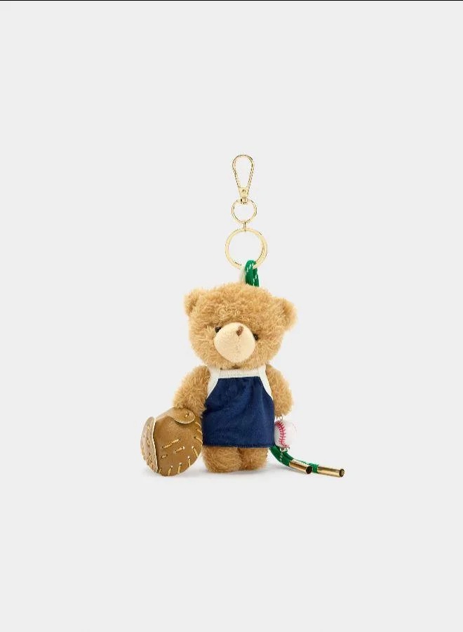 بارفوا تعويذة سلسلة المفاتيح BASEBALL - مجموعة الدببة