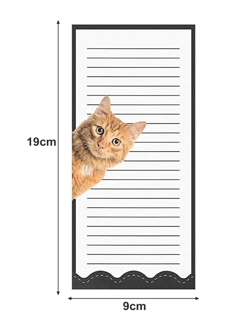 Zikra 6 Pack Magnetic Notepads for Refrigerator - Grocery Shopping List, To-Do Memos, Featuring 6 Unique Animal Designs, Ideal for Kitchen Organization - Image 3