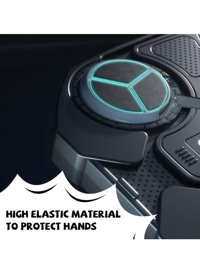 JAJEEK آلة ملاكمة موسيقية للأطفال - آلة ملاكمة ذكية بلوتوث مع قفازات ملاكمة، معدات ملاكمة مثبتة على الحائط، آلة هدف ملاكمة ممتعة للأطفال، لعبة رياضية تفاعلية - Image 2