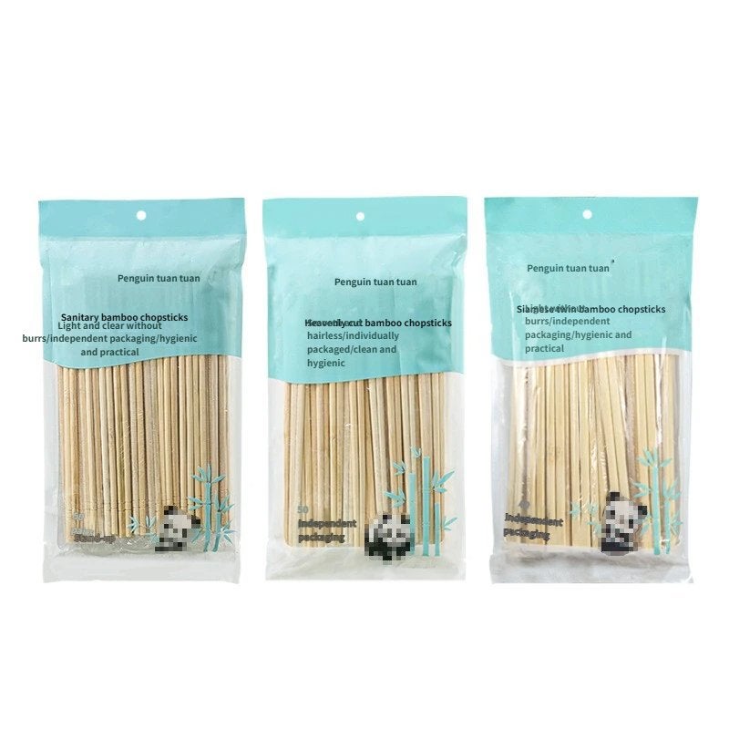 50 Pairs Premium Bamboo Chopsticks - Individually Wrapped for Maximum Hygiene | Ideal for Home, Office & Picnics - Image 5