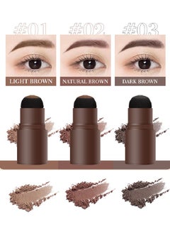 P.TWO.P Eyebrow Stamp ,Perfect Eyebrow Stamp Kit To Instantly Color And Shape Your Brows，One Step Eyebrow Stamp Shaping Kit Set With 10 Stencils Makeup Long Lasting Waterproof （light brown）  - Image 5