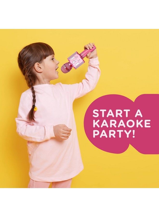 Move2Play Kids Karaoke Microphone Personalize With Jewel Stickers Girl Toys Birthday Gift Ages 3 4 5 6 7 8 10 Years Old - Image 4