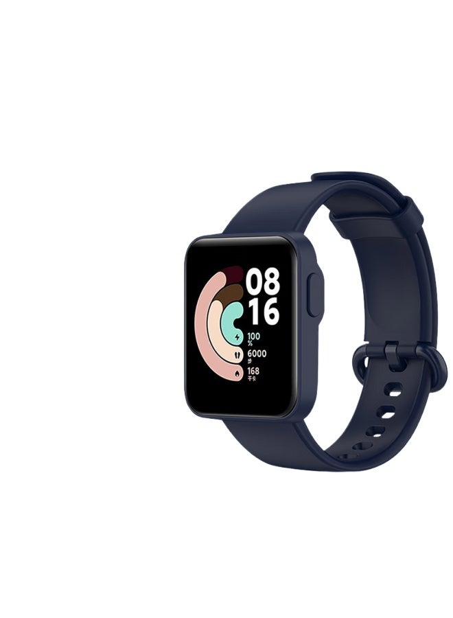 Chensong Compatible Redmi Watch 2 Strap, Redmi Watch 2 Band, Xiaomi Watch Strap, Redmi 2nd Generation Wristband, Nfc Silicone Wristband, Universal Watch 2 Blue - Image 1