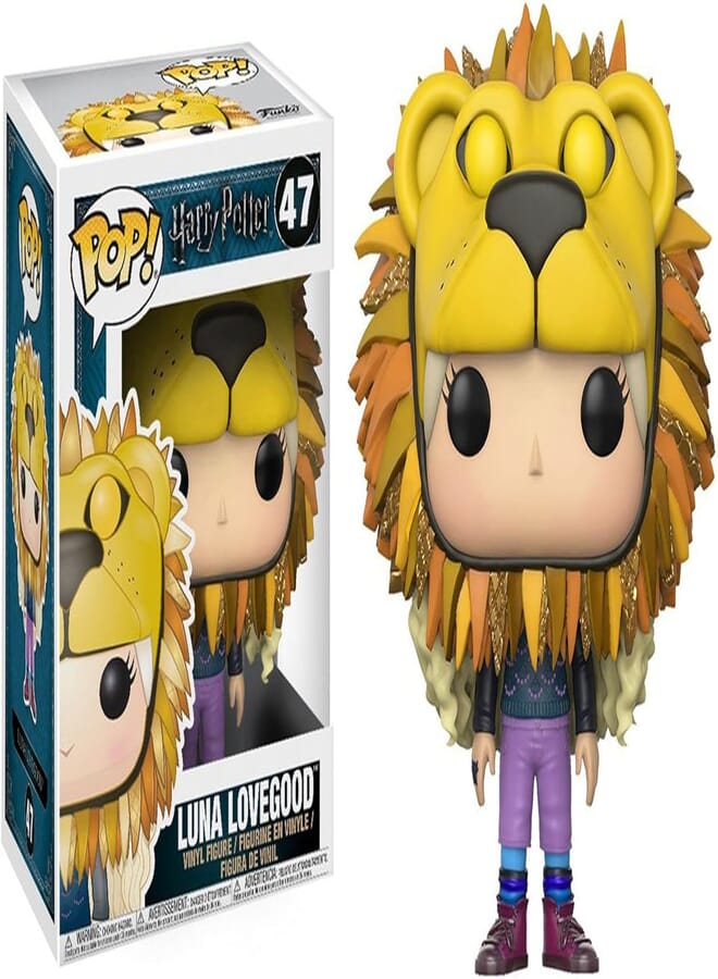 Funko Pop! Wizarding World: Harry Potter - Luna Lovegood With Lion Head