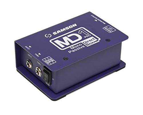 SAMSON MD1 Pro Mono Passive Direct Box, Shielded Transformer - Image 4