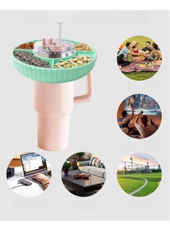 Generic Stanley Cup Snack Bowl, Reusable Snack Plate, Fits 40 oz Water Glass ﻿  - Image 2