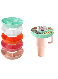 Generic Stanley Cup Snack Bowl, Reusable Snack Plate, Fits 40 oz Water Glass ﻿  - Image 5