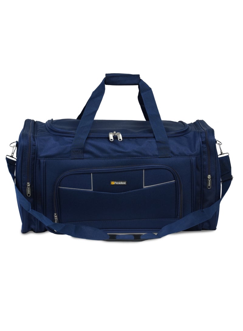 PRESIDENT Travel Duffel Bag Large Capacity Yoga Gym Bag Durable Duffle Sports Bag with Multi-Compartment Tote Bag for Men and Women 24" inch ( HBP990 ) BLUE - Image 3