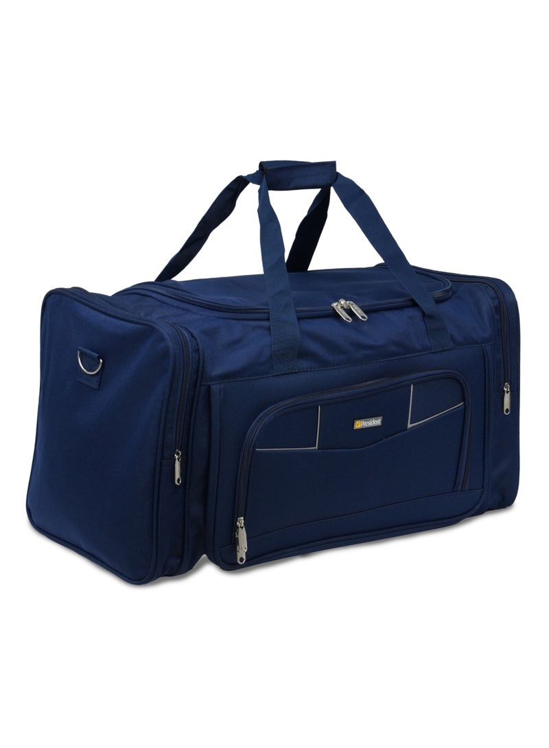 PRESIDENT Travel Duffel Bag Large Capacity Yoga Gym Bag Durable Duffle Sports Bag with Multi-Compartment Tote Bag for Men and Women 24" inch ( HBP990 ) BLUE - Image 4