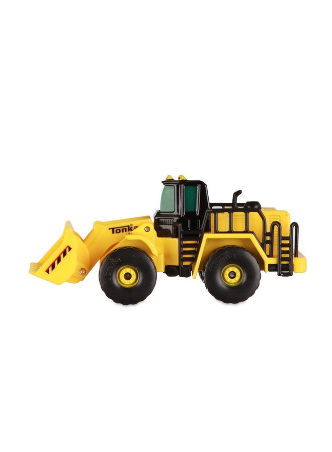 TONKA Tonka - Metal Movers Combo Pack Series 2 - Bulldozer and Front Loader , Yellow, Unisex Children  - Image 4