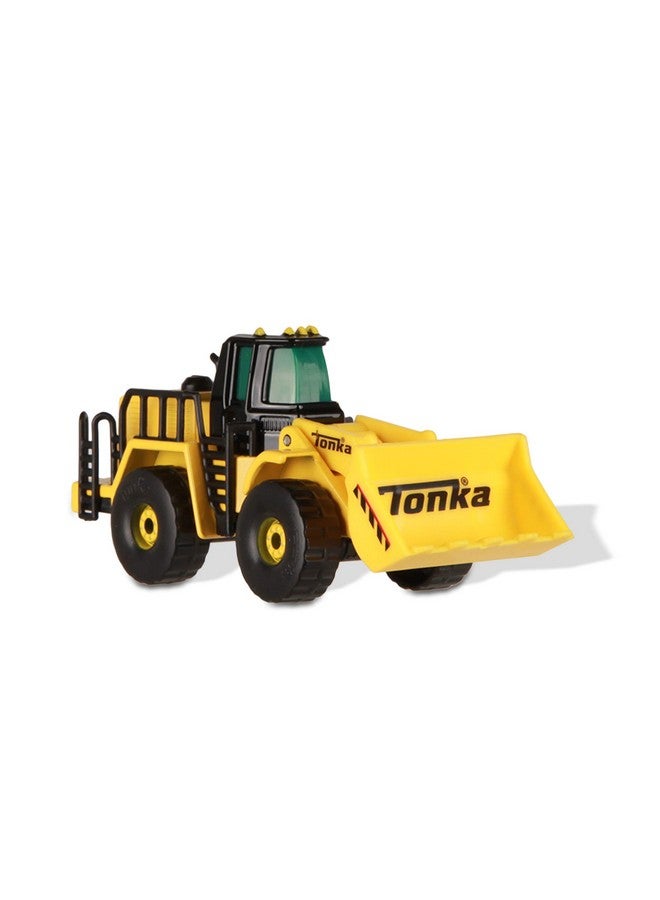 TONKA Tonka - Metal Movers Combo Pack Series 2 - Bulldozer and Front Loader , Yellow, Unisex Children  - Image 5