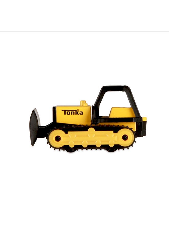TONKA Tonka - Metal Movers Combo Pack Series 2 - Bulldozer and Front Loader , Yellow, Unisex Children  - Image 3