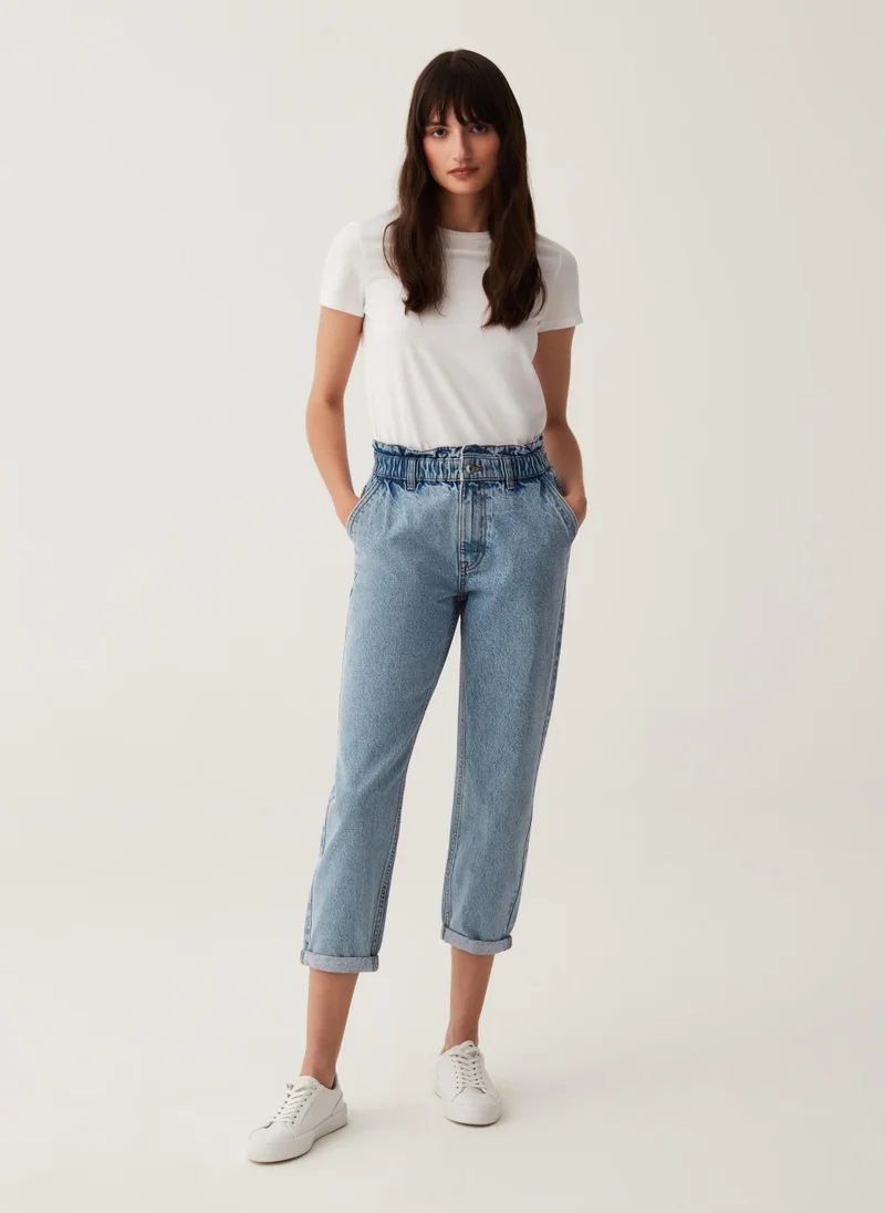 Ovs Cropped slouchy jeans
