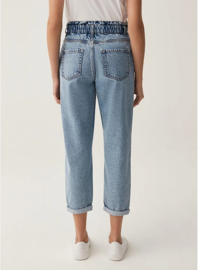 Ovs Cropped slouchy jeans