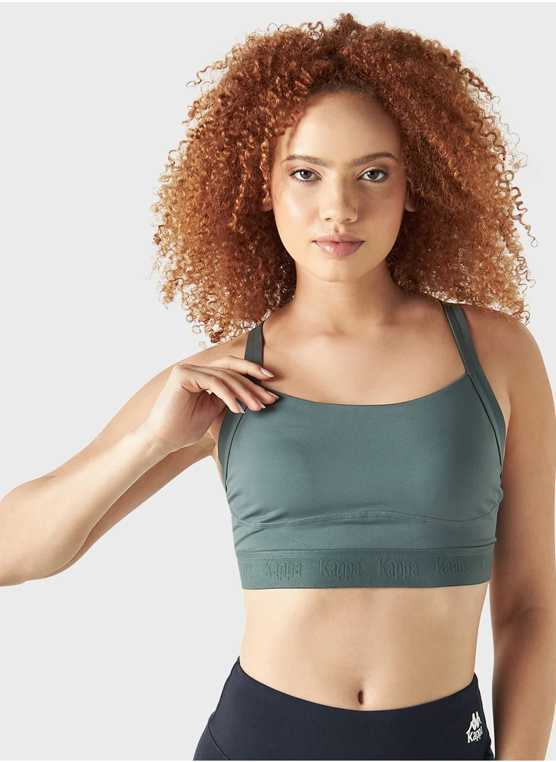Kappa Logo Racerback Bra
