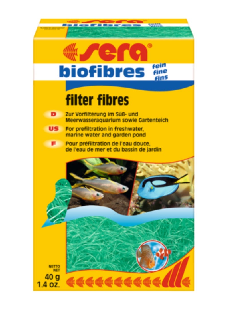 Sera - Biofibres Filter Media - Fine - 40g