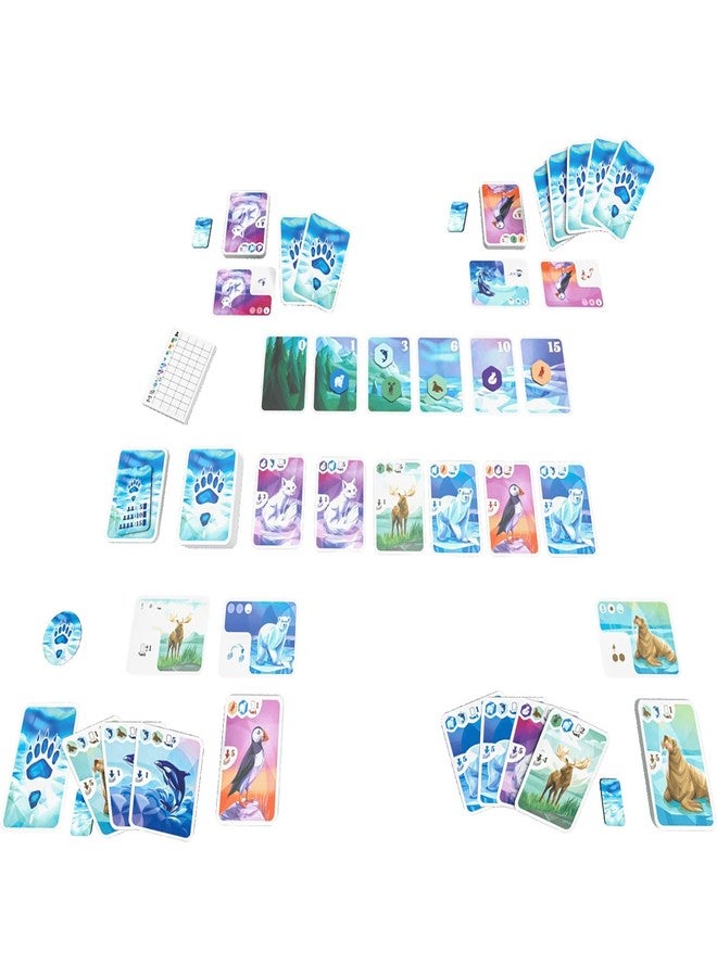 Ludonaute: Arctic - Strategy Card Game, Animal Set Collection & Hand Management, Clever Gameplay, Utilize Animal Powers, Ages 10+, 2-4 Players, 20 Min - Image 3